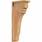 Ekena Millwork Pescadero Smooth Corbel w/Backplate, Western Red Cedar, 5 1/2"W x 12"D x 28"H COR06X12X28PEC01SWR - alternate 1